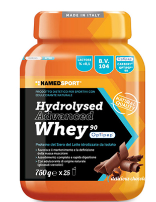 HYDROLYSED ADVANCED WHEY DELICIOUS CHOCOLATE BARATTOLO POLVERE ORALE 750 G - goldeneffe.it