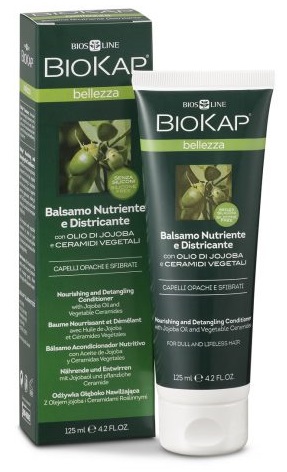 BIOKAP BELLEZZA BALSAMO NUTRIENTE DISTRICANTE 125 ML BIOSLINE - goldeneffe.it