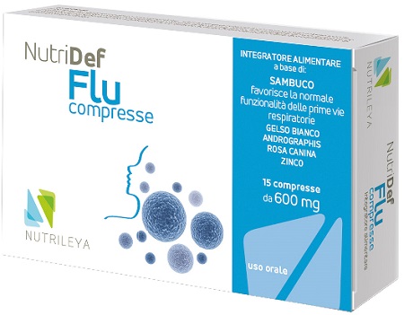 NUTRIDEF FLU 15 COMPRESSE - goldeneffe.it