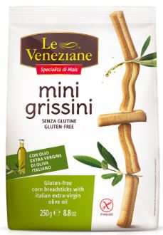 LE VENEZIANE MINI GRISSINI 250 G - goldeneffe.it