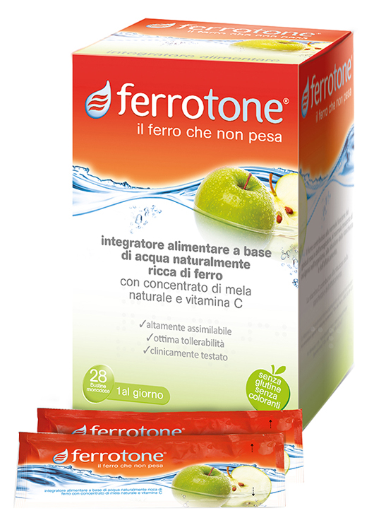 FERROTONE APPLE 28 SACCHETTI 25 ML - goldeneffe.it