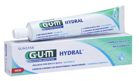 GUM HYDRAL DENTIFRICIO 75 ML - goldeneffe.it