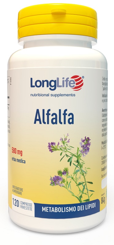 LONGLIFE ALFALFA 120 COMPRESSE RIVESTITE - goldeneffe.it