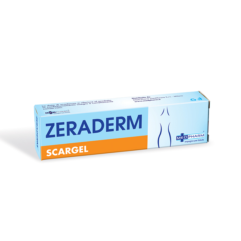 DISPOSITIVO MEDICO ZERADERM SCAR GEL 20 G - goldeneffe.it
