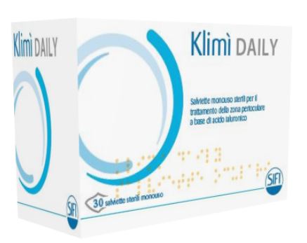 KLIMI' DAILY 30 SALVIETTINE DETERGENTI MONOUSO STERILI PER L'IGIENE OCULARE - goldeneffe.it