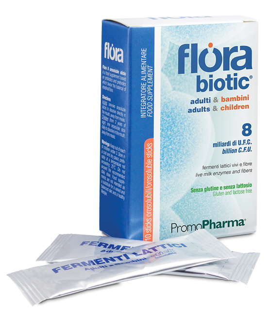 FLORA 8 10 STICK OROSOLUBILI ADULTI E BAMBINI - goldeneffe.it
