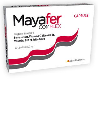 MAYAFER COMPLEX 20 CAPSULE BLISTER 10 G - goldeneffe.it