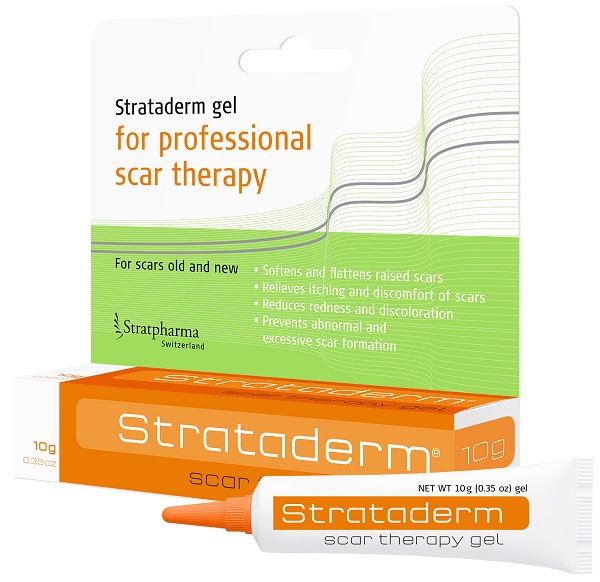 GEL AL SILICONE PER IL TRATTAMENTO DELLE CICATRICI STRATADERM 10G - goldeneffe.it