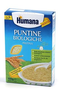 HUMANA PUNTINE BIOLOGICHE PASTINA 320 G - goldeneffe.it