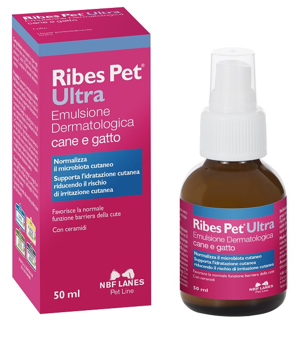 RIBES PET ULTRA EMULSIONE DERMATOLOGICA SPRAY 50 ML - goldeneffe.it
