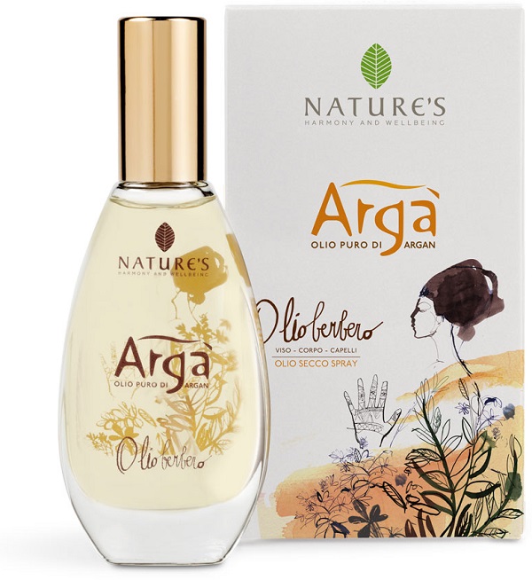 ARGA' OLIO BERBERO VISO/CORPO/CAPELLI 50 ML NATURE'S - goldeneffe.it