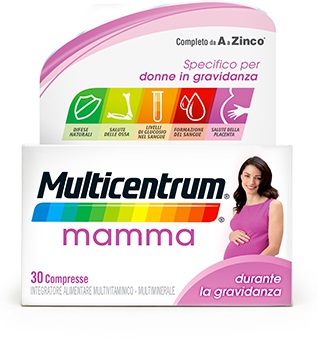 MULTICENTRUM MAMMA 30 COMPRESSE - goldeneffe.it