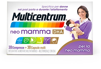 MULTICENTRUM NEO MAMMA DHA 30 COMPRESSE + 30 CAPSULE MOLLI - goldeneffe.it