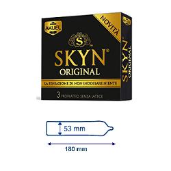 PROFILATTICO ANSELL AKUEL SKIN ORIGINAL 3 PEZZI - goldeneffe.it