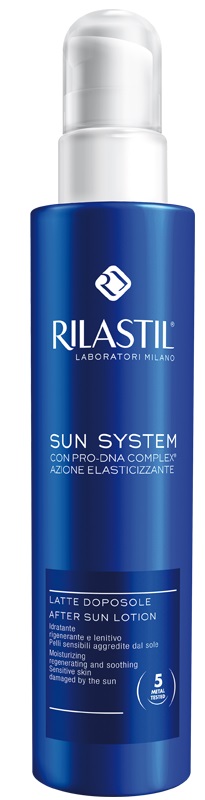 RILASTIL SUN SYSTEM PHOTO PROTECTION THERAPY DOPOSOLE LATTE 200 ML - goldeneffe.it