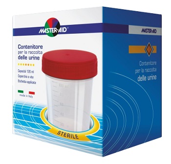 CONTENITORE RACCOLTA URINA MASTER-AID 120 ML - goldeneffe.it