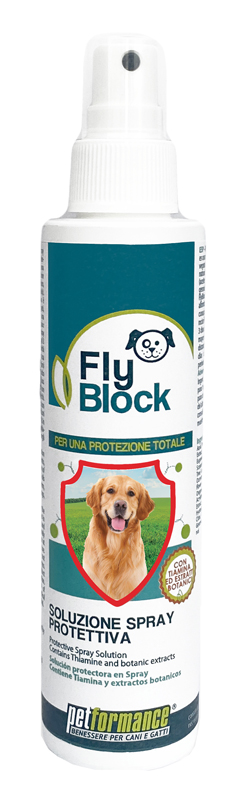 PETFORMANCE FLYBLOCK SPRAY CANE 150 ML - goldeneffe.it