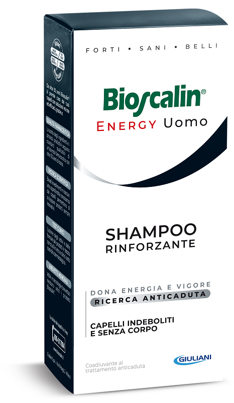 BIOSCALIN ENERGY SHAMPOO RINFORZANTE 200 ML - goldeneffe.it