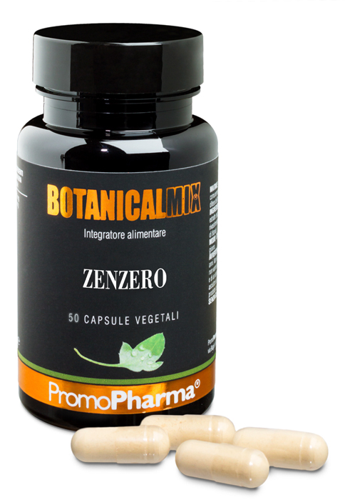ZENZERO BOTANICAL MIX 50 CAPSULE - goldeneffe.it
