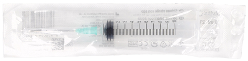 SIRINGA PER INFUSIONE E IRRIGAZIONE ALVITA 10 ML CON AGO 21 GAUGE 1 PEZZO - goldeneffe.it