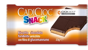 CADICIOC SNACK FONDENTE 1 BARRETTA MONOPORZIONE - goldeneffe.it