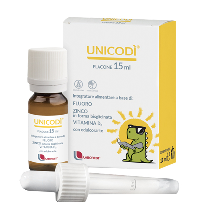UNICODI' 15 ML FLUORO ZINCO VITAMINA D3 - goldeneffe.it