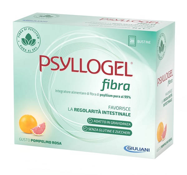 PSYLLOGEL FIBRA POMPELMO ROSA 20 BUSTINE - goldeneffe.it