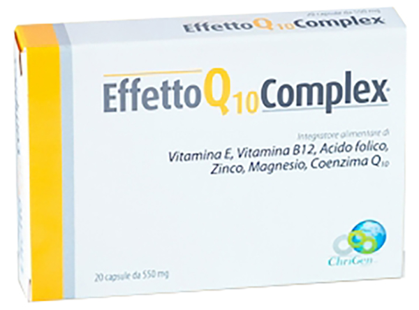 EFFETTO Q10 COMPLEX 20 CAPSULE 550 MG - goldeneffe.it