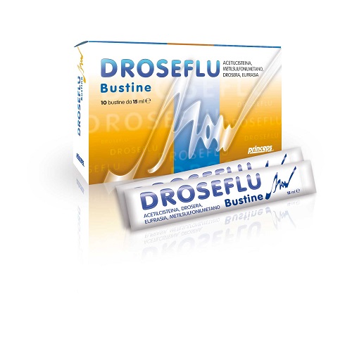 DROSEFLU 10 BUSTINE 15 ML - goldeneffe.it