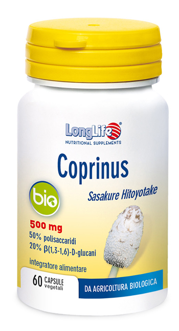 LONGLIFE COPRINUS BIO 60 CAPSULE VEGETALI - goldeneffe.it