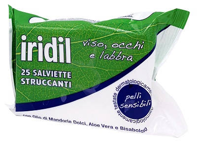 IRIDIL SALVIETTE STRUCCANTI 25 PEZZI - goldeneffe.it