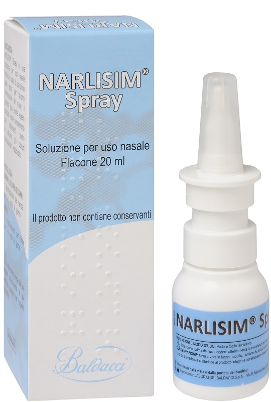 NARLISIM SPRAY SOLUZIONE NASALE 20 ML - goldeneffe.it