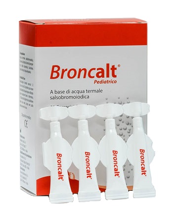 BRONCALT STRIP PEDIATRICO SOLUZIONE IRRIGAZIONE NASALE 20 FLACONCINI DA 2 ML - goldeneffe.it