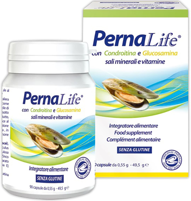 PERNALIFE GLUCOSAMINA CONDROITINA VITAMINE E MINERALI 90 CAPSULE - goldeneffe.it
