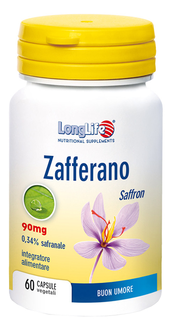 LONGLIFE ZAFFERANO 60 CAPSULE VEGETALI - goldeneffe.it