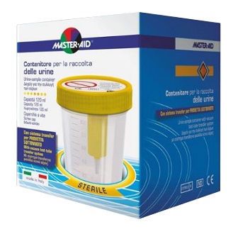 CONTENITORE RACCOLTA URINA SOTTOVUOTO MASTER-AID 120 ML - goldeneffe.it