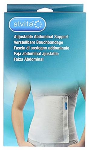 ALVITA FASCIA ADDOMINALE MISURA 3 CIRCONFERENZA 110-130 CM - goldeneffe.it