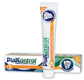 PLAKKONTROL PROTEZIONE TOTALE DENTIFRICIO 75 ML - goldeneffe.it