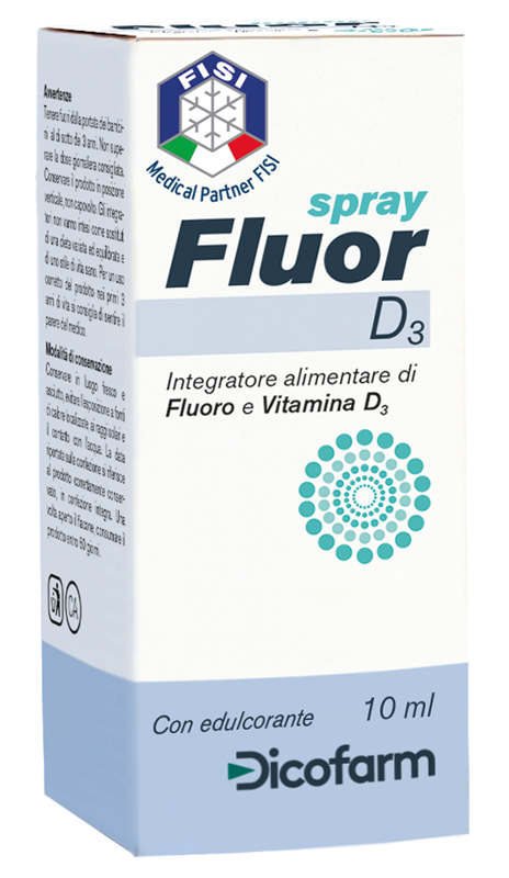 FLUORD3 SPRAY 10 ML - goldeneffe.it