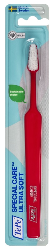 TEPE SPAZZOLINO SPECIAL CARE ROSSO - goldeneffe.it