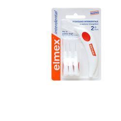 ELMEX INTERDENTAL SCOVOLINO INTERDENTALE 2 MM 6 TESTINE + MANICO - goldeneffe.it