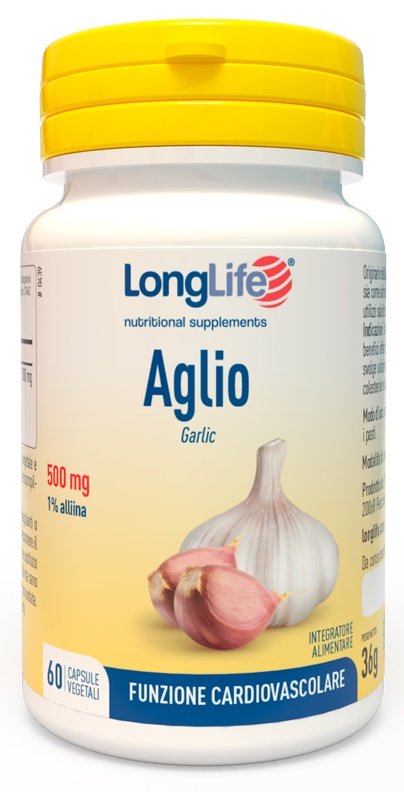 LONGLIFE AGLIO 60 CAPSULE VEGETALI - goldeneffe.it