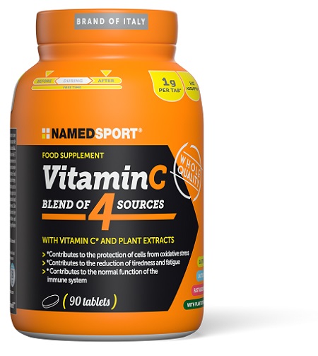 VITAMIN C 4 NATURAL BLEND 90 COMPRESSE - goldeneffe.it