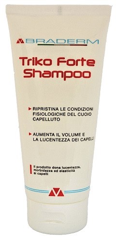 TRIKO FORTE SHAMPOO 200 ML BRADERM - goldeneffe.it