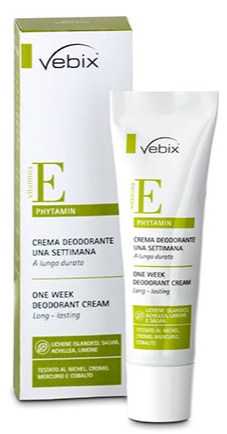 VEBIX PHYTAMIN CREMA DEODORANTE 1 SETTIMANA 25 ML - goldeneffe.it