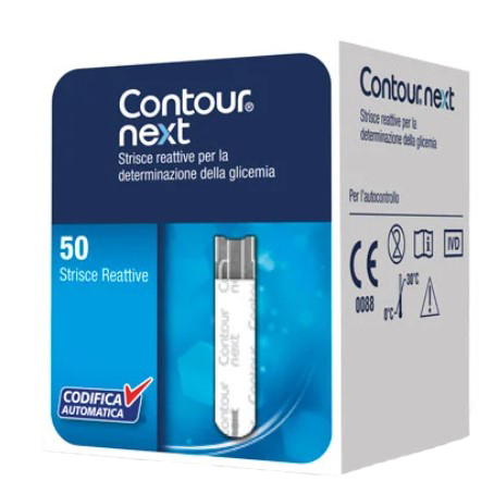 CONTOUR GLICEMIA STRISCE REATTIVE 50 PEZZI - goldeneffe.it