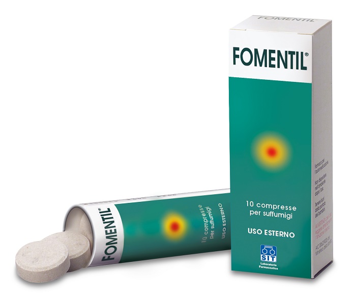 FOMENTIL 10 COMPRESSE X SUFFUMIGI - goldeneffe.it