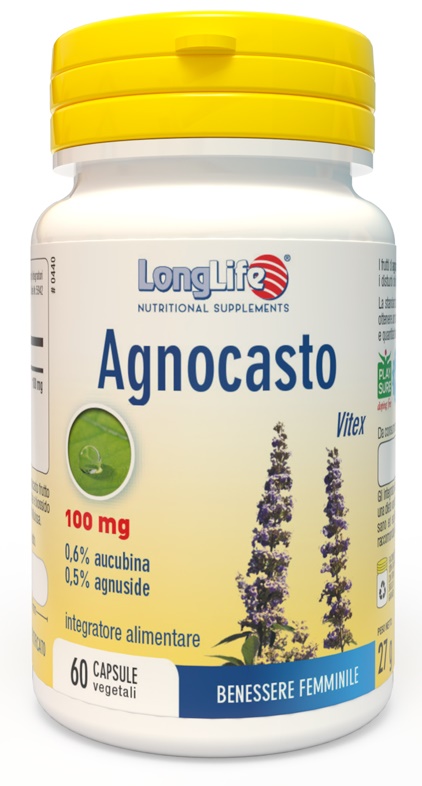 LONGLIFE AGNOCASTO 60 CAPSULE VEGETALI - goldeneffe.it
