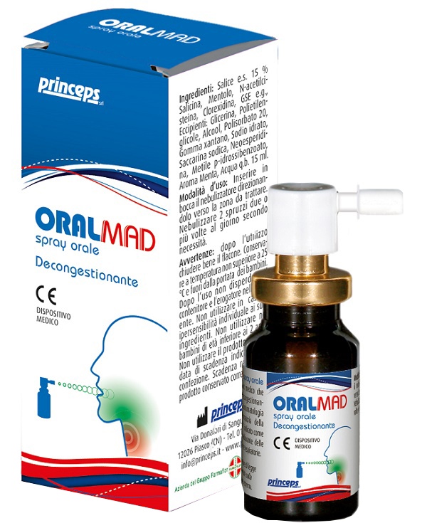 ORALMAD SPRAY 15 ML - goldeneffe.it