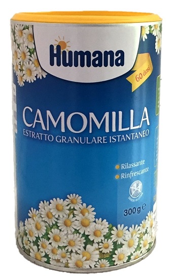 HUMANA CAMOMILLA GRANULARE 300 G - goldeneffe.it